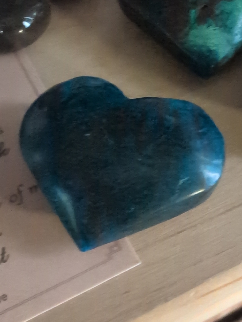 Azurite Heart - Picture 4 of 4